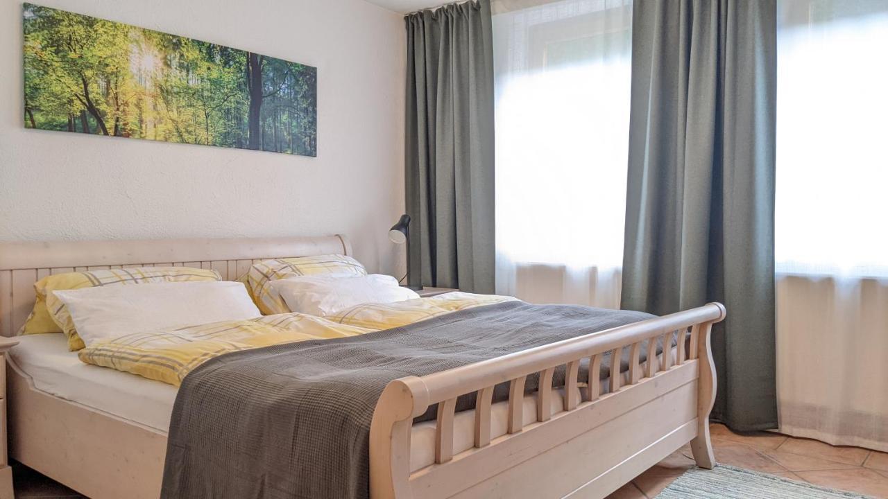 Ferienwohnung Am Hardtwald ไฮเดนไฮม์ อันแดร์ เบรนซ์ ภายนอก รูปภาพ