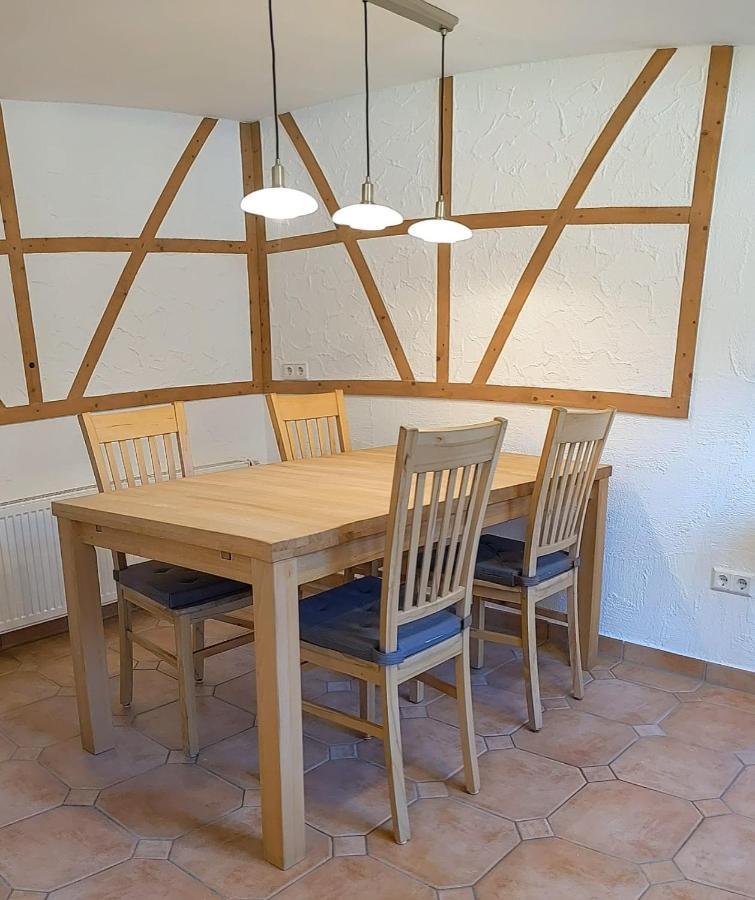 Ferienwohnung Am Hardtwald ไฮเดนไฮม์ อันแดร์ เบรนซ์ ภายนอก รูปภาพ